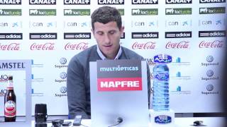 Javi Gracia se despide de Osasuna