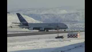 высший пилотаж А380 вылет на северном
