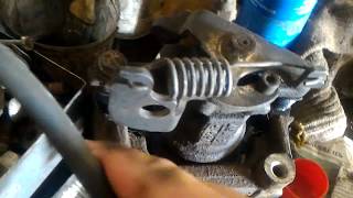Ford Mondeo 3 2.0 TDCI. О регулировке ручника на суппорте.