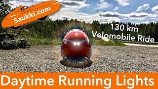 Velomobile Daytime Running Lights - Is It Bright Enough?