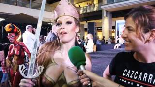 Opiniones Cazcarra. Gala de maquillaje corporal y FX