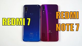 So sánh Redmi 7 với Redmi Note 7 : Bị cắt quá nhiều !