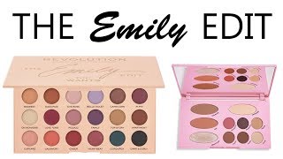 MAKEUP REVOLUTION The Emily Edit: Live Swatches & Review