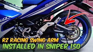 BIG TIRE MODIFICATION | RC RACING SWING ARM | SNIPER150fi