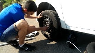 Правильное снятие и установка колес \ как правильно заменить колесо (PitStopMD)