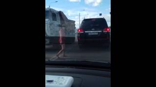 Пьяная девка жжет, прикол.