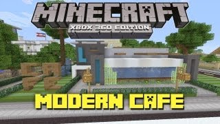 Minecraft Xbox 360: Modern Cafe Showcase!