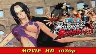 (HD ENG) One Piece Burning Blood All Cutscenes Movie Full Story (English Subs)