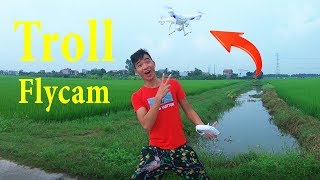 PHD | Lần Đầu Nghịch Flycam | Prank