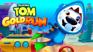 Talking Tom Gold Run Обновление: Погоня за Енотом в ПОДВОДНОМ МИРЕ
