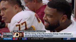Willie McGinest talks about Redskins introduce Ron Rivera as new head coach during news conference