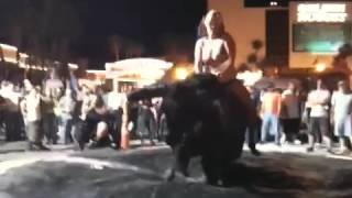 Laughlin River Run Bikini Bull-riding Champ!