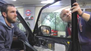 Инcтрукция по замене бокового стекла Mitsubishi Pajero
