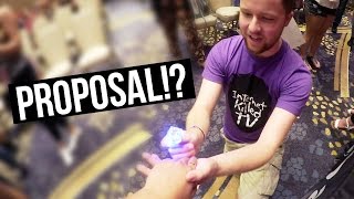 I GOT PROPOSED TO!