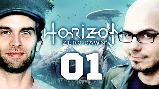Horizon Zero Dawn #001 mit Gregor & Fabian | Knallhart Durchgenommen | Let's Play Horizon Zero Dawn