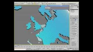 Polygonal Globe Modeling 3d max 2008 tutorial