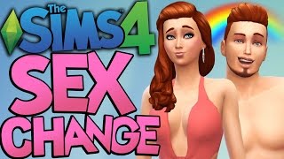 Sims 4 - EVERYBODY GETS A SEX CHANGE !!! - The Sims 4 Transgender Update