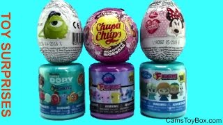 Toy Surprises Finding Dory Mashems Disney Fashems LPS Winx Chupa Chups Minnie Mouse Surprise Egg