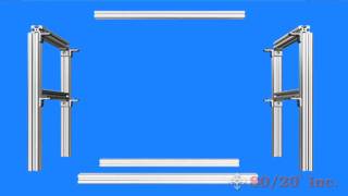 80/20 Inc:  Overview of the T-Slot Concept and 2-Degree Drop-Lock Feature