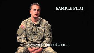 Post Traumatic Stress Disorder Example, Military Mental Health Film
