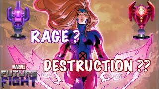 T3 JEAN GREY ? BEST CTP & SKILL ROTATION ? (X-MEN RED UNIFORM)| Marvel Future Fight