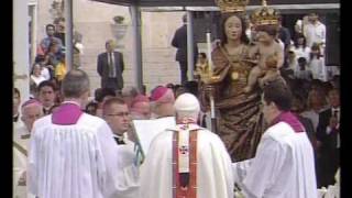 Papa Benedetto XVI a Bonaria - Affidamento alla Vergine