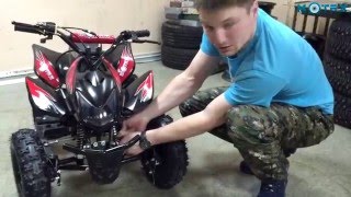 Детальный обзор детского квадроцикла MOTAX ATV Х-15 в стиле Honda TRX | Обзор квадрцоикла Мотах