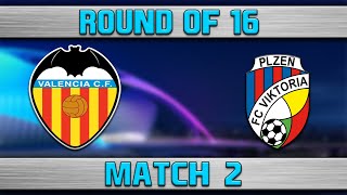 FIFA 19 | Valencia C.F. - Plzeň | UCL Round of 16 - Match 2 | PS4/XONE