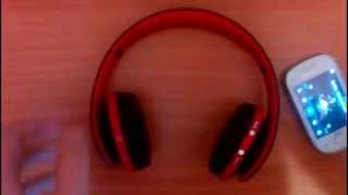 Посылка из Китая №5--Распаковка+Обзор Бюджетных  Bluetooth наушников Headphones NX-8252 за 14,40$