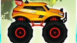 МОНСТР ТРАК - ГОНКИ в джунглях! Мультик для детей про МОНСТР ТРАК / Monster TRUCKS RACES