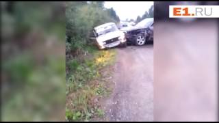 ДТП на дороге Верхняя Пышма - Среднеуральск