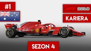 F1 2018 KARIERA | Sezon 4 | GP Australii