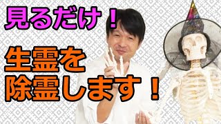 動画を見るだけで生霊が除霊され心と体が快調になります。気功師はこのように除霊します。
