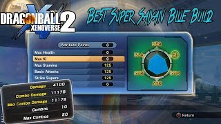 Dragon Ball Xenoverse 2: THE MOST OP SUPER SAIYAN BLUE BUILD (Best Saiyan Build) 2018