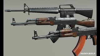 fallout4 MOD Review - AKs and AR15s FO4 Edition by Stoy79