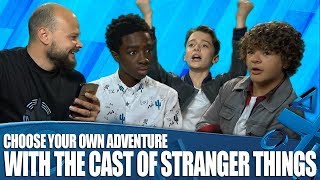 Choose Your Own Adventure with the cast of Stranger Things!