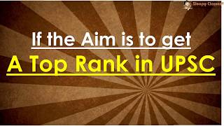 Sleepy Classes for UPSC || IAS || Top Rank