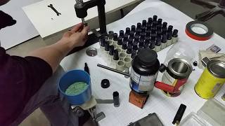 Снаряжение  дробовых патронов 12 калибра закрытие звездой