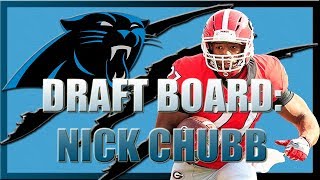 NICK CHUBB TO MEET WITH CAROLINA PANTHERS!! DO WE DRAFT HIM?