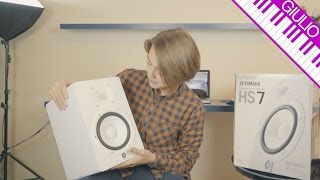 Unboxing Yamaha HS7 Studio Monitors!!!