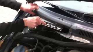 ( VW BORA GOLF 4 )( Замена салонного фильтра )( How to Cabin Air Filter Replacement )