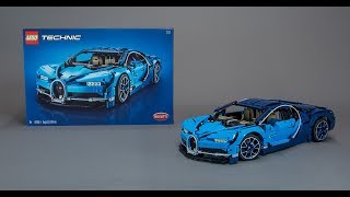 LEGO Technic 42083 Bugatti Chiron BUILD + REVIEW