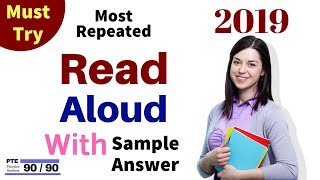PTE Read Aloud Practice with Answer | How to get high score in PTE Speaking 2019