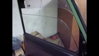 Демонстрация работы стеклоподъемников ФОРВАРД на Москвич-412