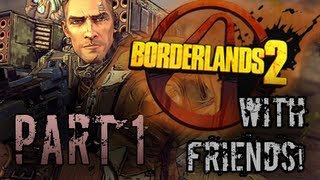 Borderlands 2 - Morfar, Robbaz, Liam and Bob begin their journey!