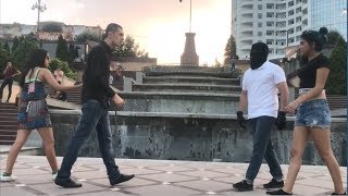 Девушки В Панике Амон Против Террориста 2018 Lezginka Battle ALISHKA & ELXAN (Баку)
