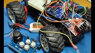 Радиоуправляемая машина на arduino nrf24l01