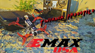 EMAX Tinyhawk II Freestyle- Маленький доминатор! Идеальный квадрик для полетов в парке!