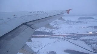 Россия Airbus A319 - Пулково, Санкт-Петербург (LED / ULLI), утренний взлёт