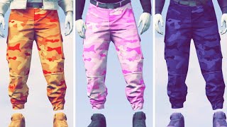 GTA 5 "HOW TO GET CAMO COLORED JOGGERS" [AFTER PATCH 1.42].
